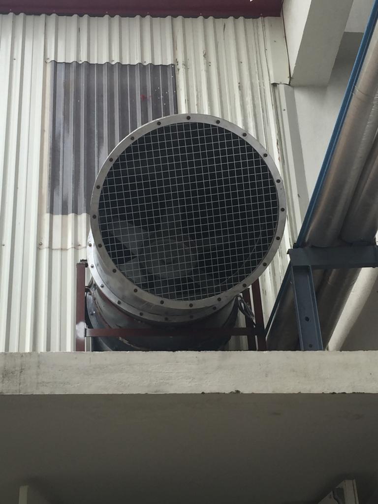 Fresh Air and Exhaust Air System for Packaging Factory