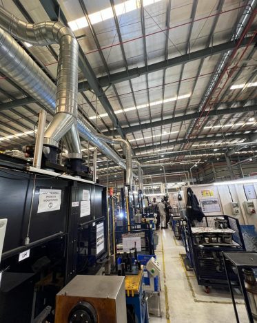 FUME EXTRACTION SYSTEM